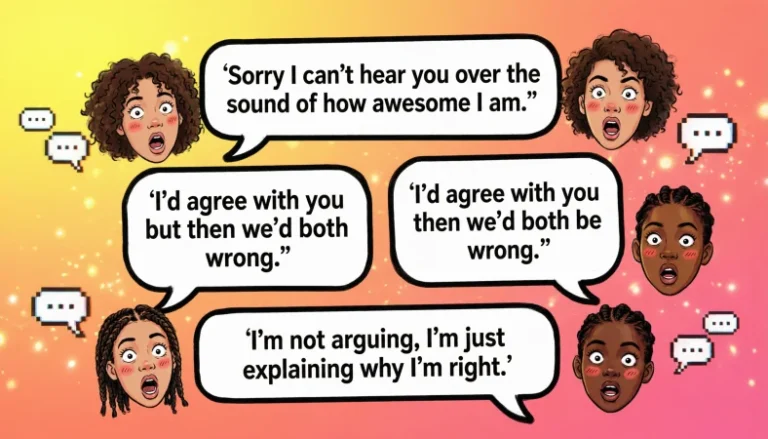 clever comebacks speechless