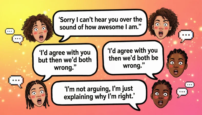 clever comebacks speechless