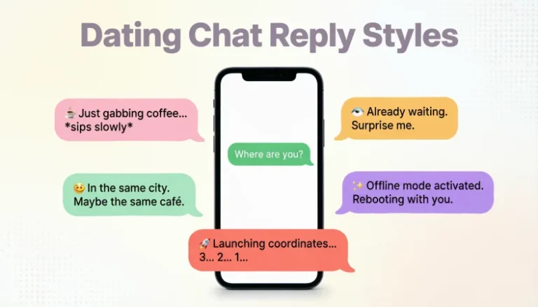 flirty replies to where are you