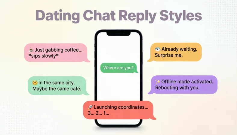 flirty replies to where are you