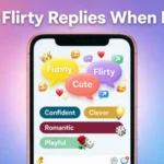 flirty replies when bored