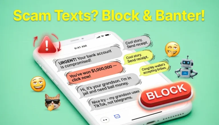 funny replies to scammers
