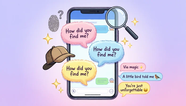 how did you find me