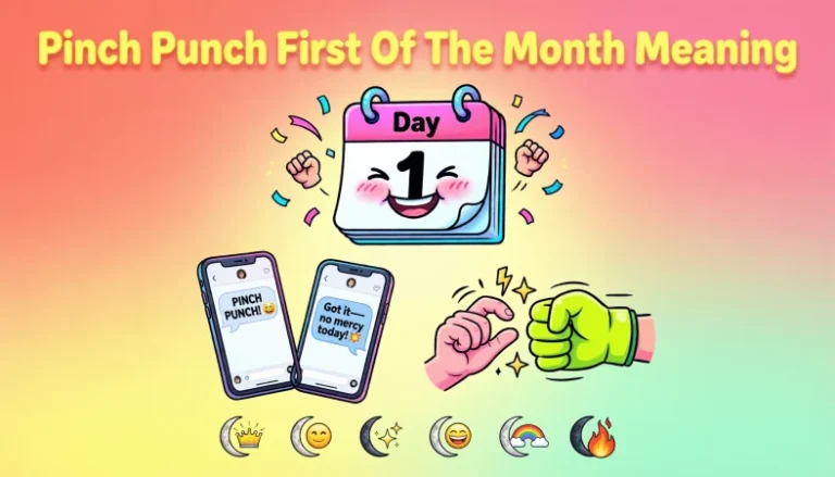 pinch punch first of the month meaning