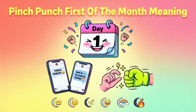 pinch punch first of the month meaning