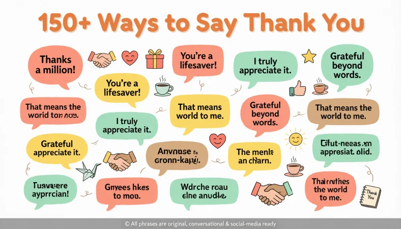 thank you for your efforts alternatives