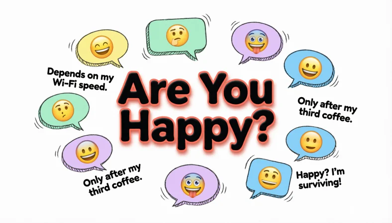 are you happy comebacks