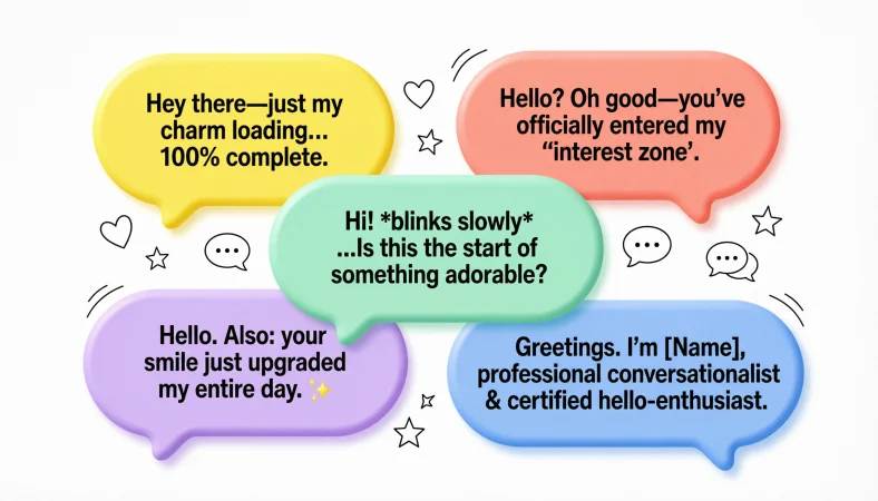 best responses to hello