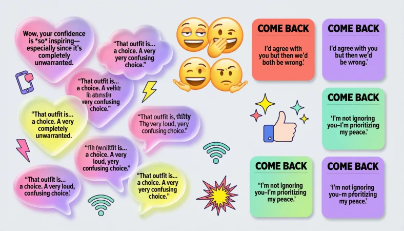 catty remarks examples