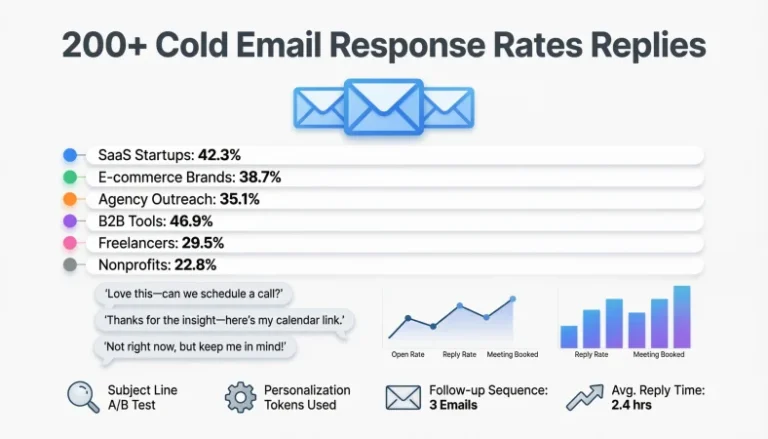 cold email response rates