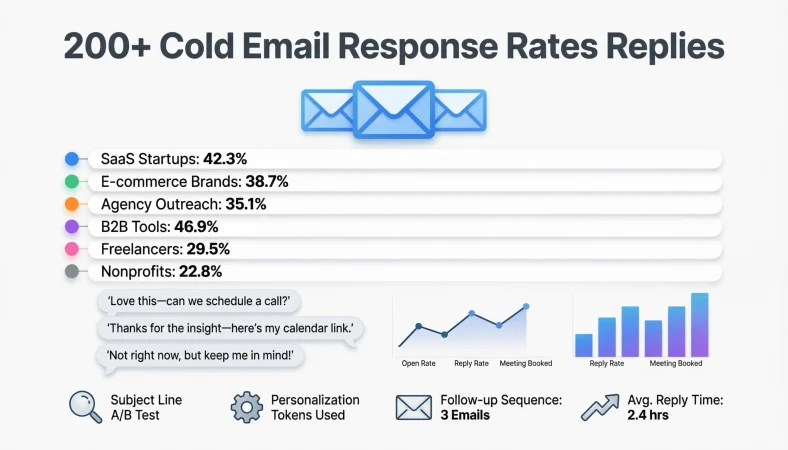 cold email response rates