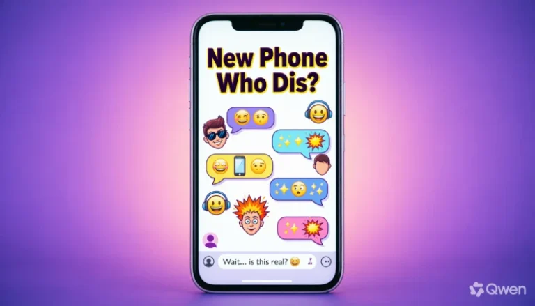 funny replies to “new phone who dis”