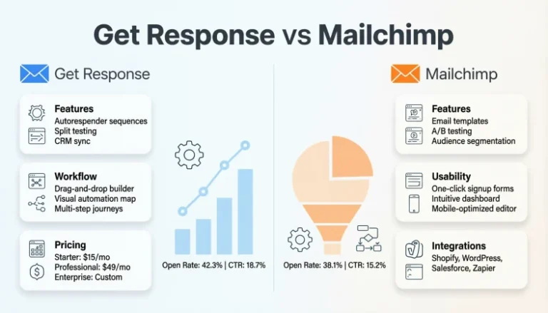 get response vs mailchimp
