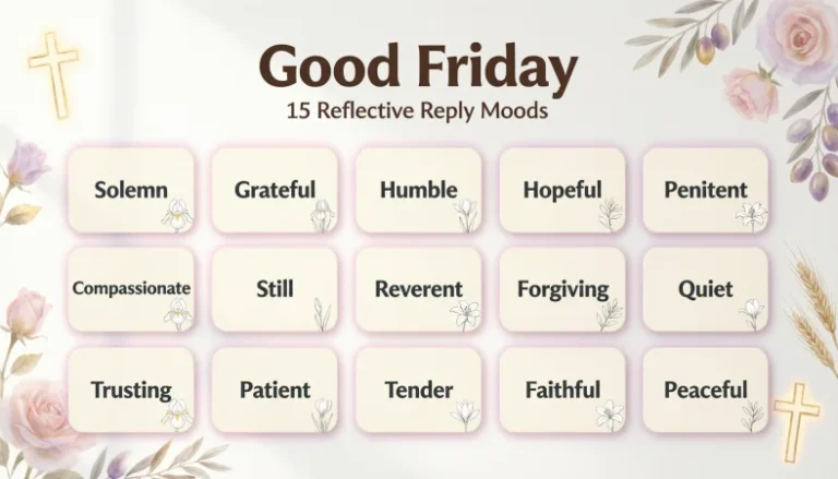 happy Good Friday replies