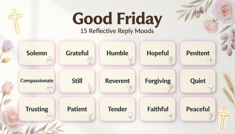 happy Good Friday replies