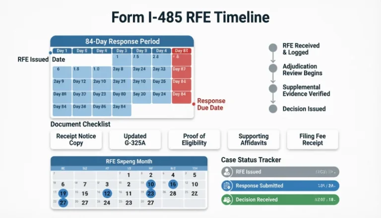 i 485 rfe response time