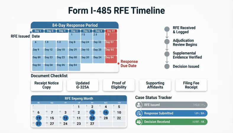 i 485 rfe response time