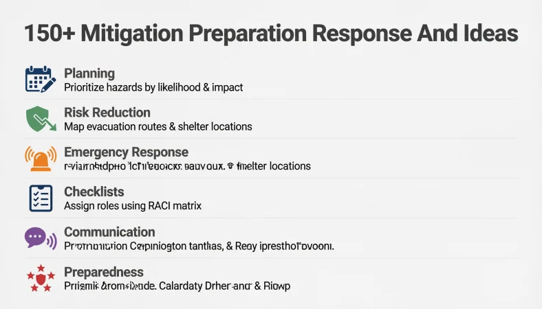 mitigation preparation response and