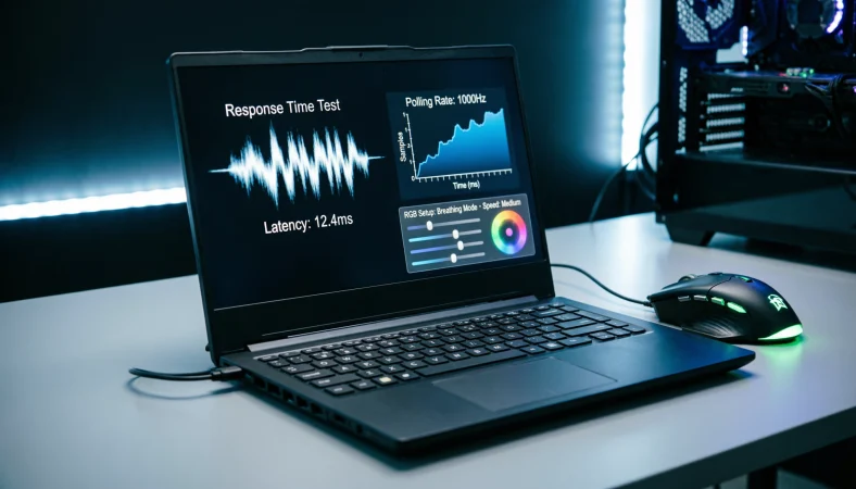 mouse response time test