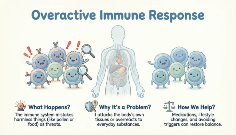 overactive immune response