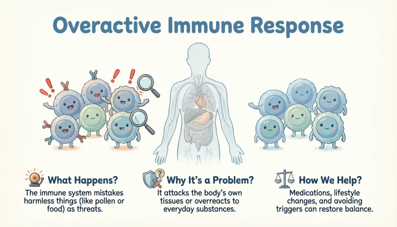 overactive immune response