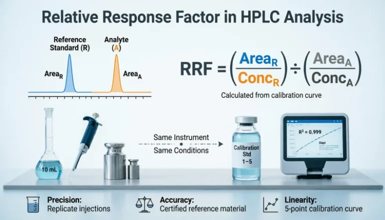 relative response factor