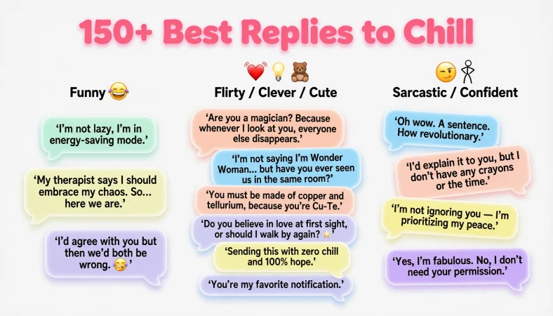 reply to chill