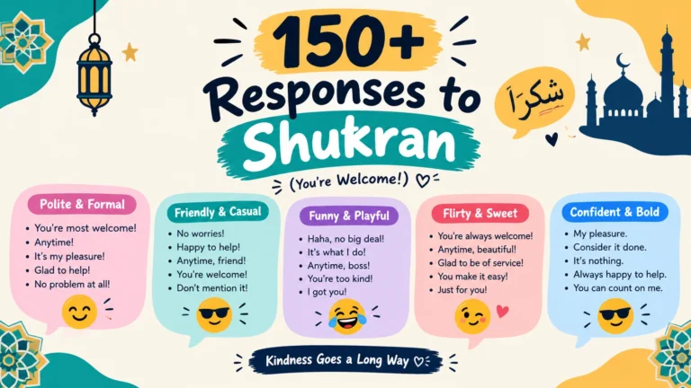 response to shukran