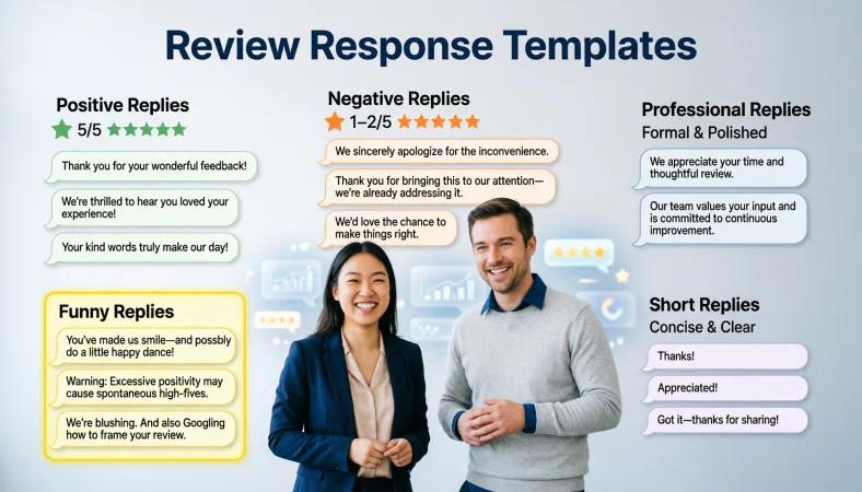 review responses templates