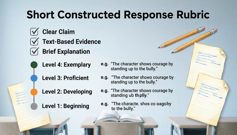 short constructed response rubric