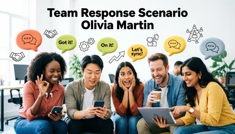 team response scenario olivia martin