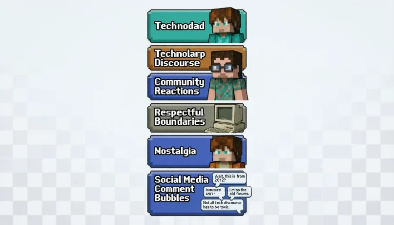 technodad response to technolarp