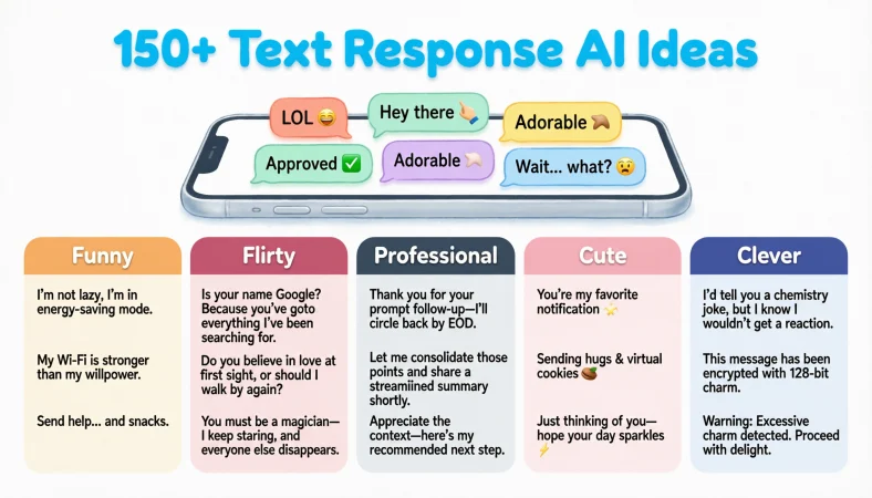 text response ai