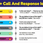 call and response ideas
