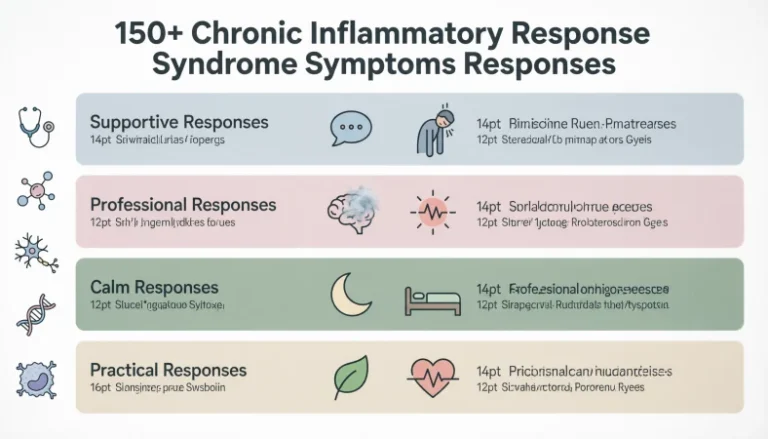 chronic inflammatory response syndrome symptoms