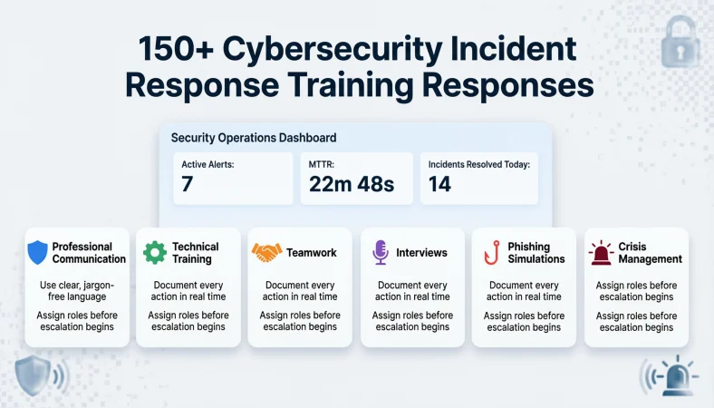 cybersecurity incident response training