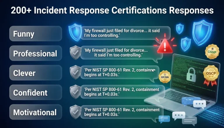 incident response certifications