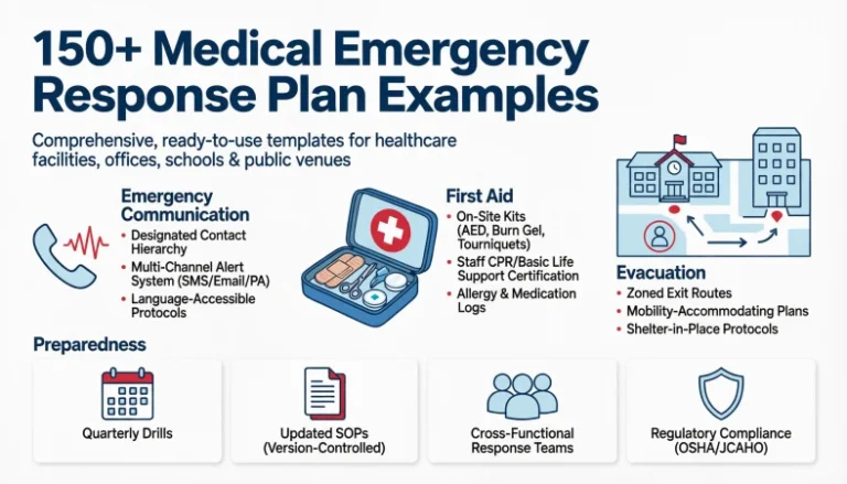 medical emergency response plan