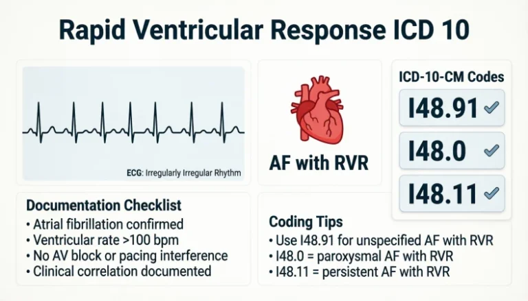 rapid ventricular response icd 10