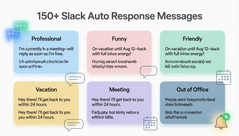 slack auto response